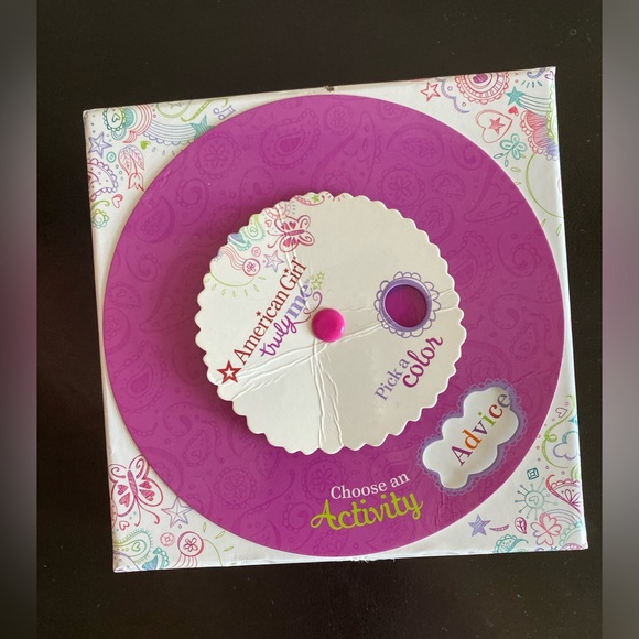 American Girl ~ Truly Me ~ Game Pick A Color Choose An Activity Wheel Travel Set - Picture 4 of 5